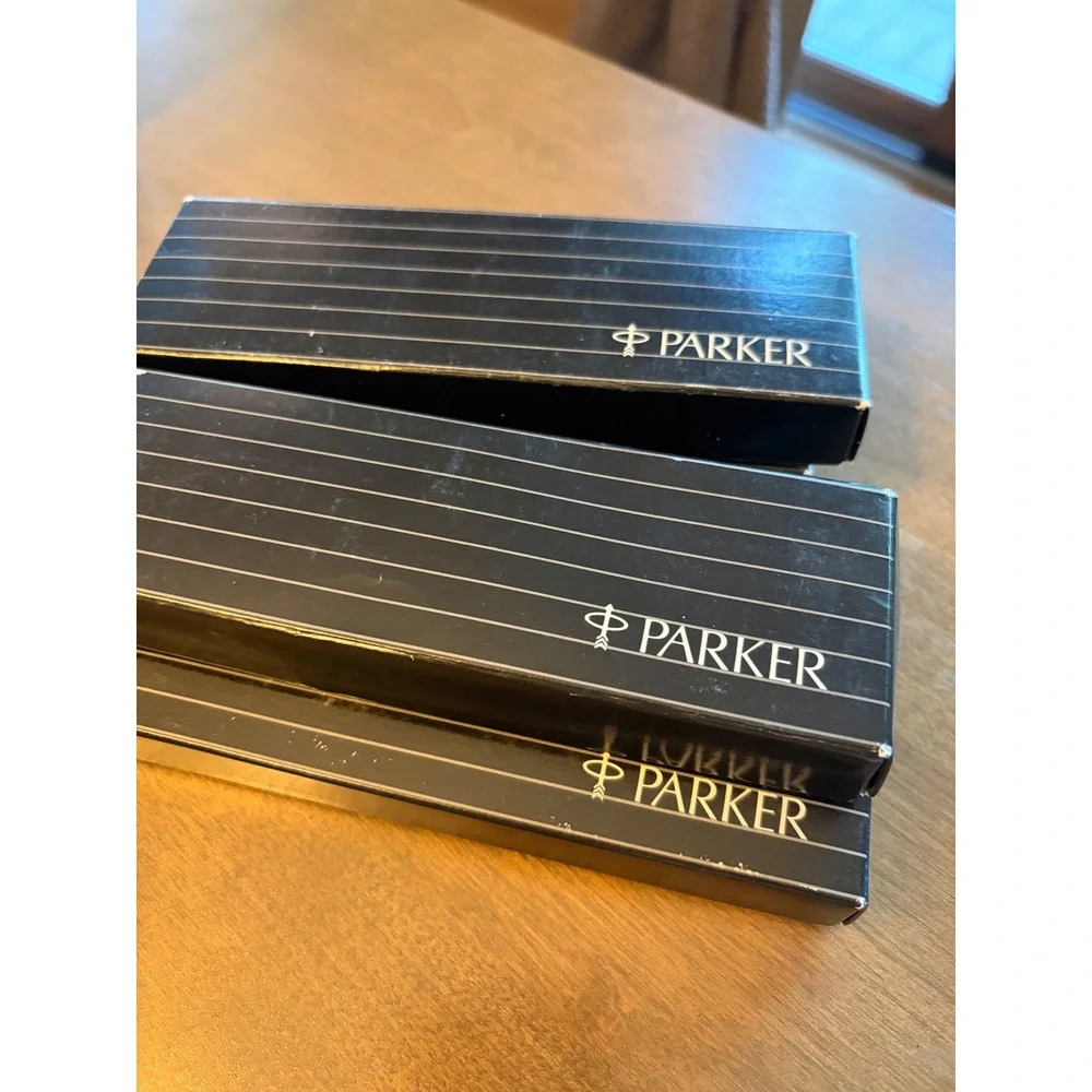 Vintage Parker Vector Rollerball Pen Lot of 4* Rally 87 Summit Black Grey Boxed